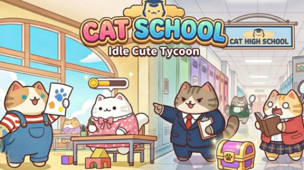 CatSchool猫咪学校闲置可爱大亨去广告 CatSchool猫咪学校闲置可爱大亨去广告