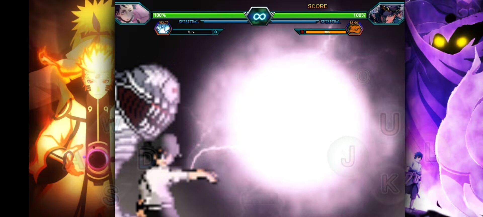 死神vs火影动漫大乱斗(别天止水新地图)截图