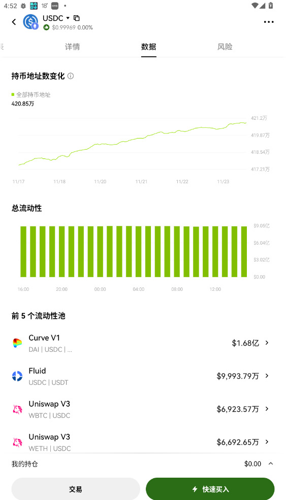USDC交易所app截图