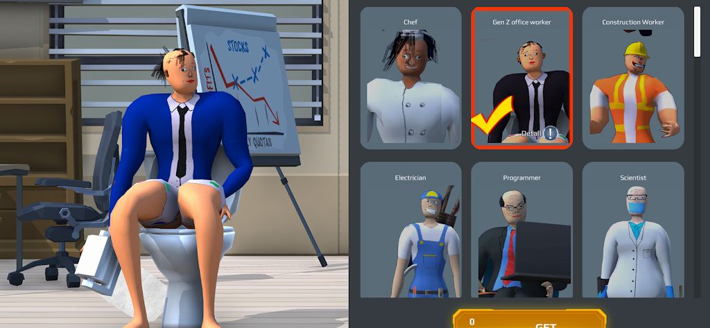 ְҵս��ģ�����ֻ���(Job Battle Simulator)��ͼ0