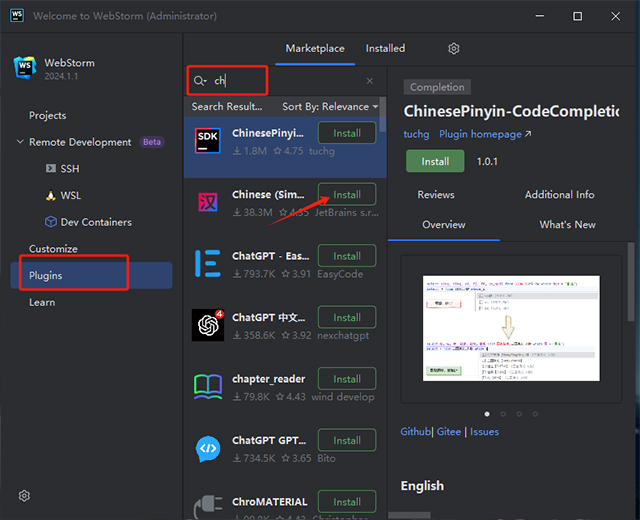 JetBrains WebStorm 2024���ļ�����ͼ2