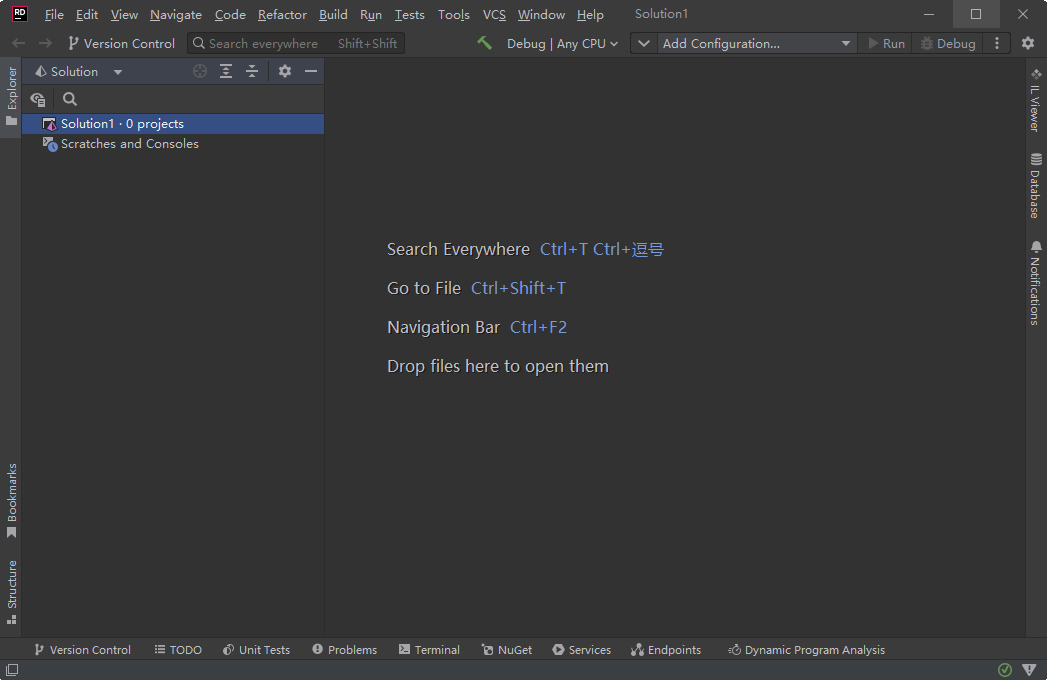 JetBrains Rider 2022.1.1 中文破解版截图0