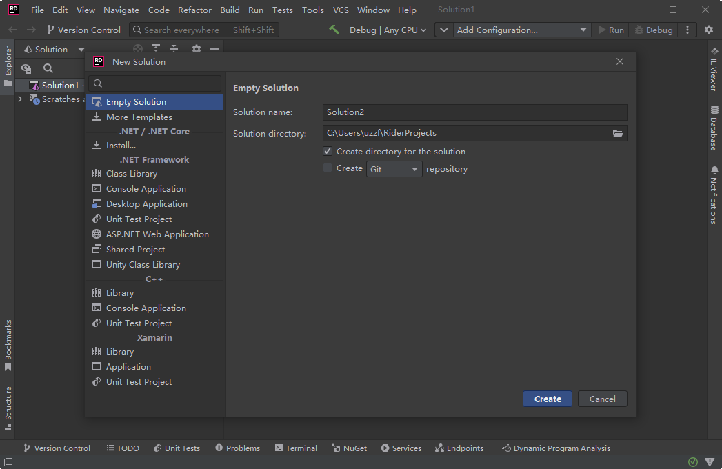 JetBrains Rider 2022.1.1 中文破解版截图2