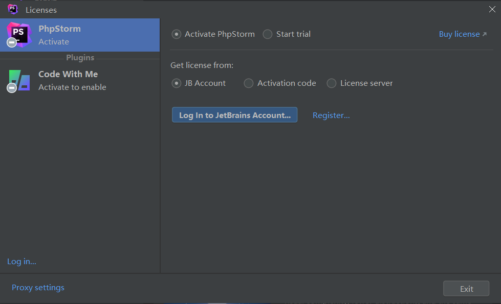 JetBrains PhpStorm 2023�����ƽ���ͼ1