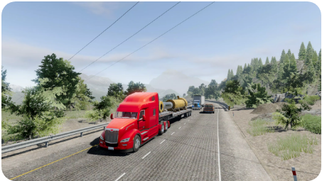 巨擎卡车模拟器内置菜单MOD版本(Truck Simulator Big Rigs)截图