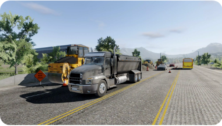 巨擎卡车模拟器内置菜单MOD版本(Truck Simulator Big Rigs)截图