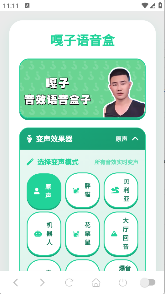 嘎子语音盒截图