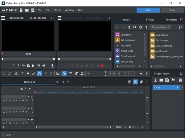 MAGIX Video Pro X16永久激活版截图1