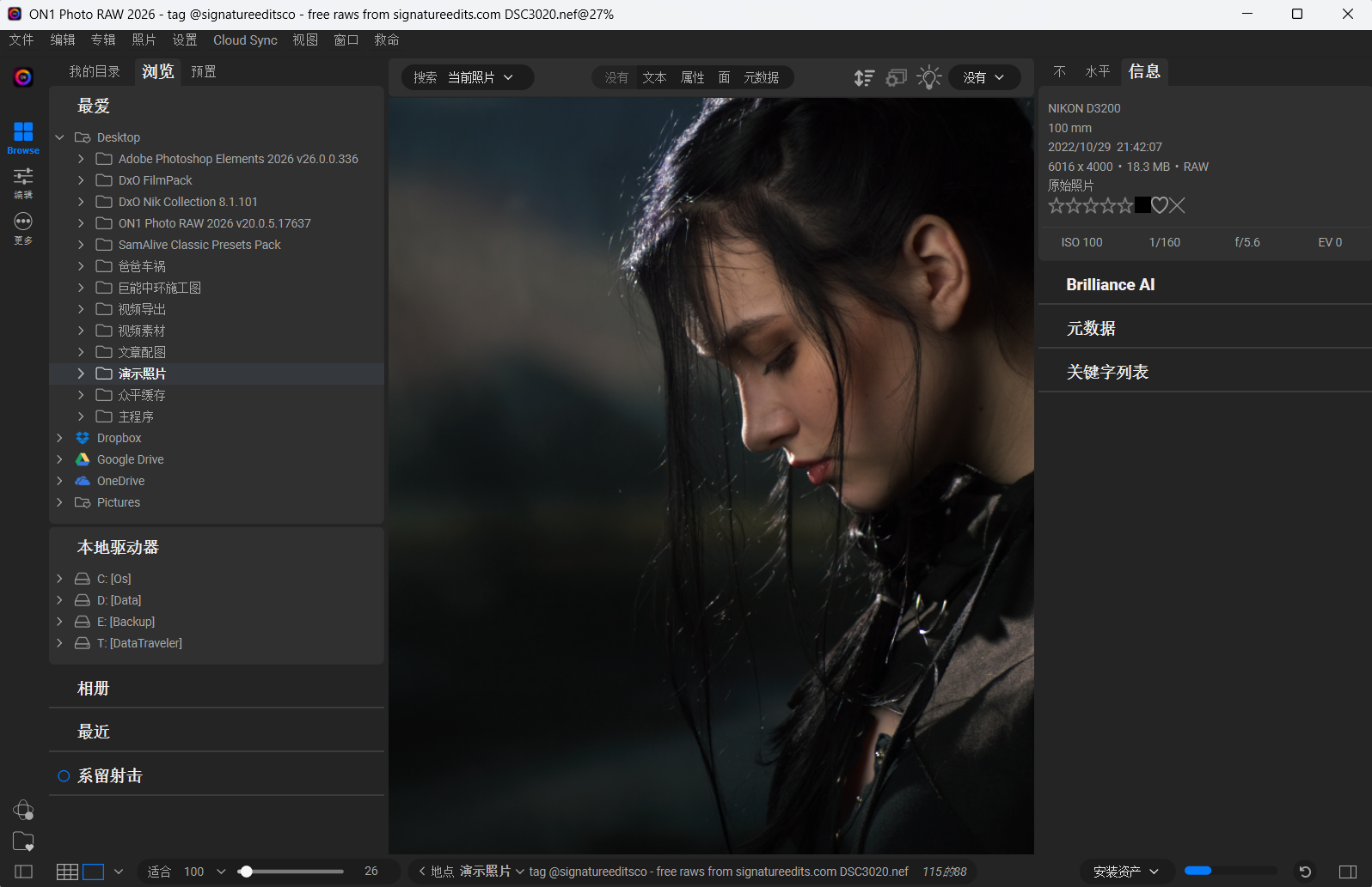 ON1 Photo RAW MAX 2026中文激活版截图3
