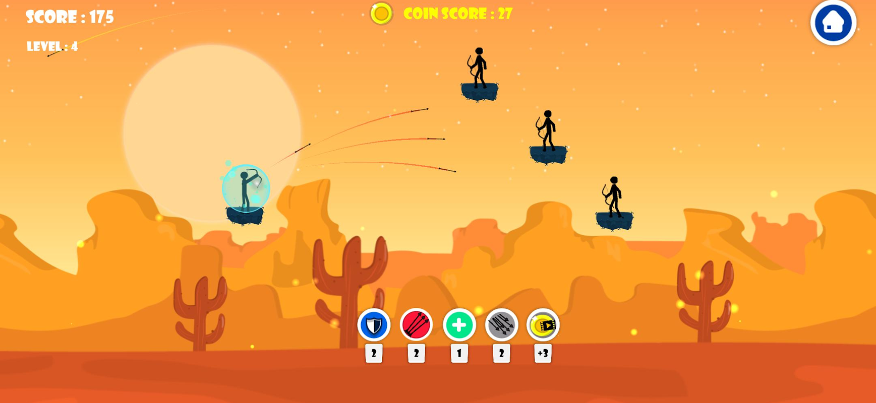 终极弓箭手英雄免广告版(Archer Hero)截图