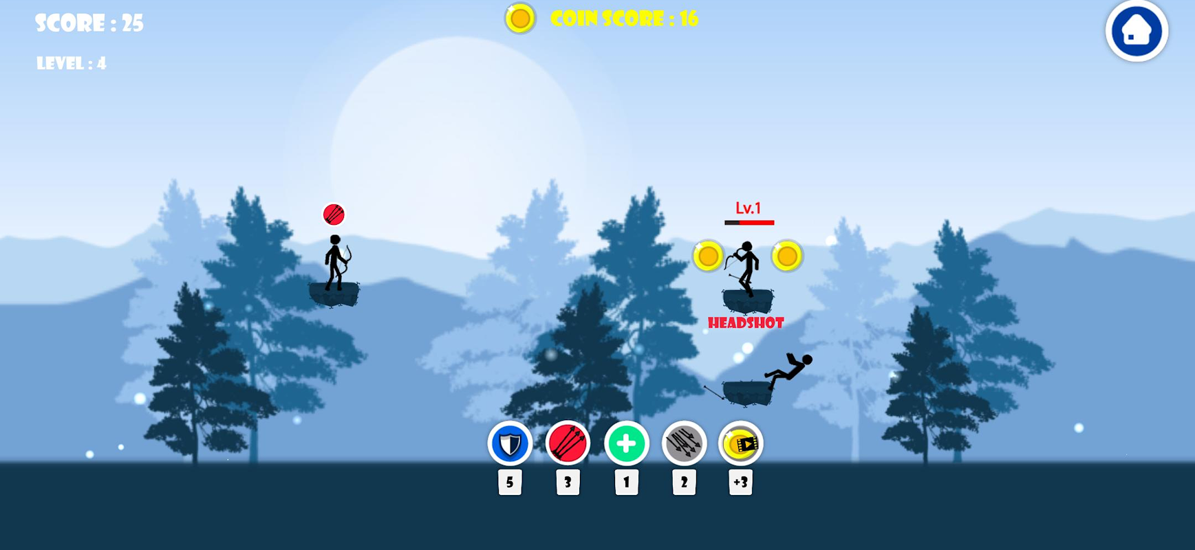终极弓箭手英雄免广告版(Archer Hero)截图