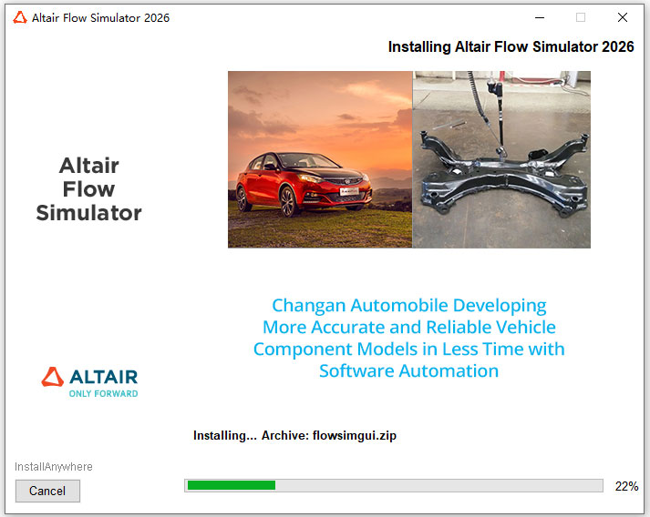 Altair Flow Simulator 2026���ļ�����ͼ0