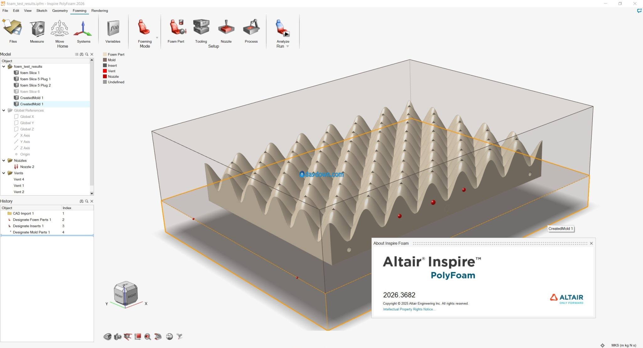 Altair Inspire PolyFoam 2026中文版截图3