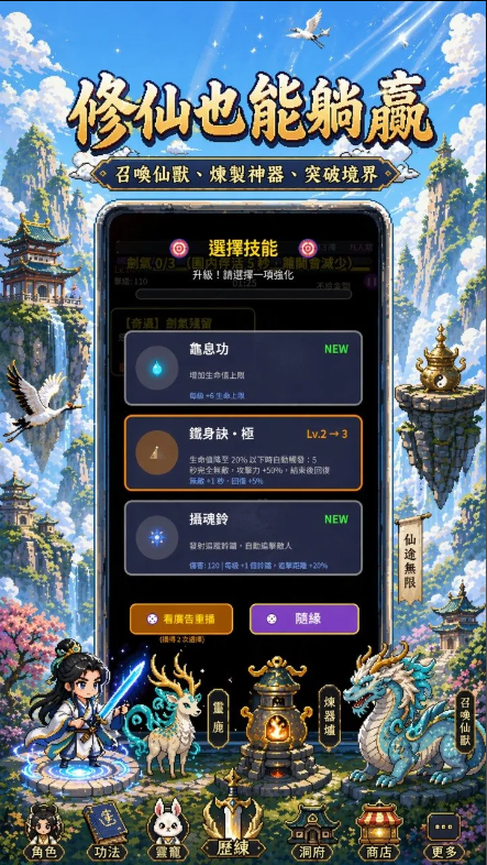 我在仙界捡了尸免广告版截图