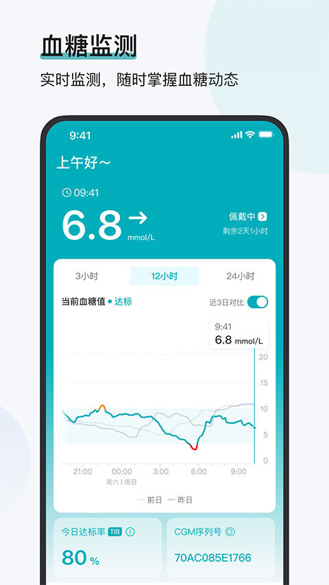 可孚欧态动态血糖仪截图0