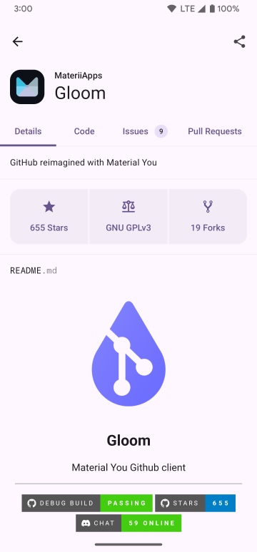 Gloom-��ԴGitHub��������׿�ͻ��˽�ͼ