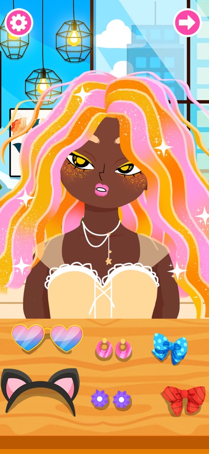 时尚托尼发型屋游戏截图1