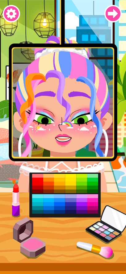 时尚托尼发型屋游戏截图2