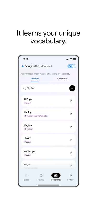Google AI Edge Eloquent��дӦ�ý�ͼ1
