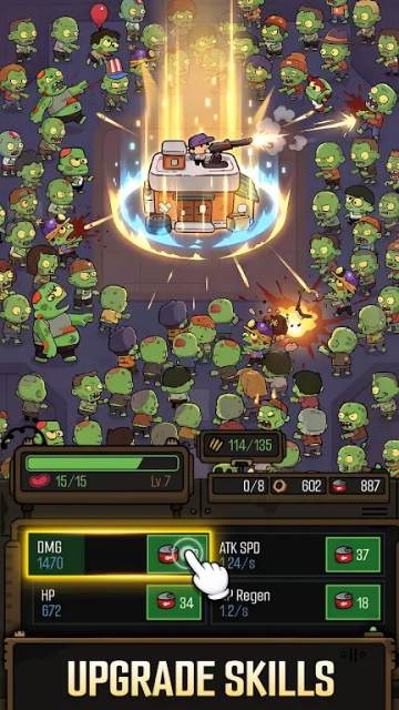 末日尸宴挂机版(Zomfeast Idle)截图