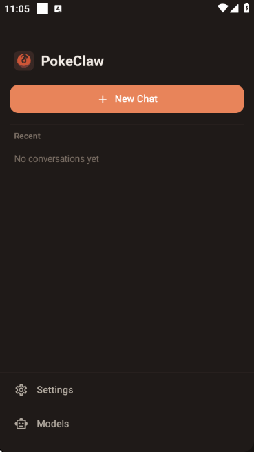 PokeClaw口袋版龙虾截图