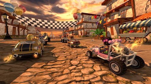 4D极速沙滩赛车(Beach Buggy Racing) 4D极速沙滩赛车(Beach Buggy Racing)