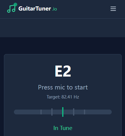 GuitarTuna吉他调音器 GuitarTuna吉他调音器
