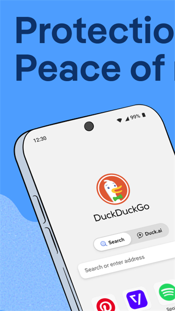 DuckDuckGo���°�app��ͼ