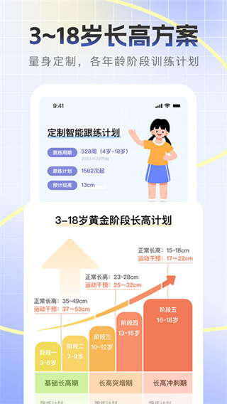 天天长高app截图
