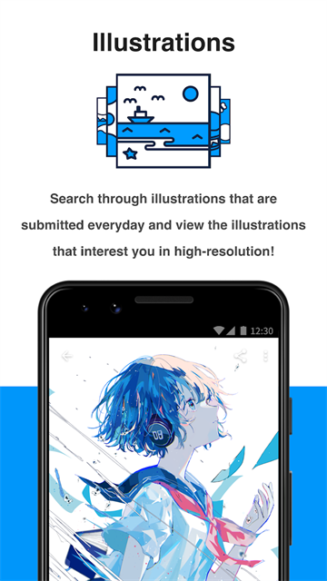 Pixiv正版截图