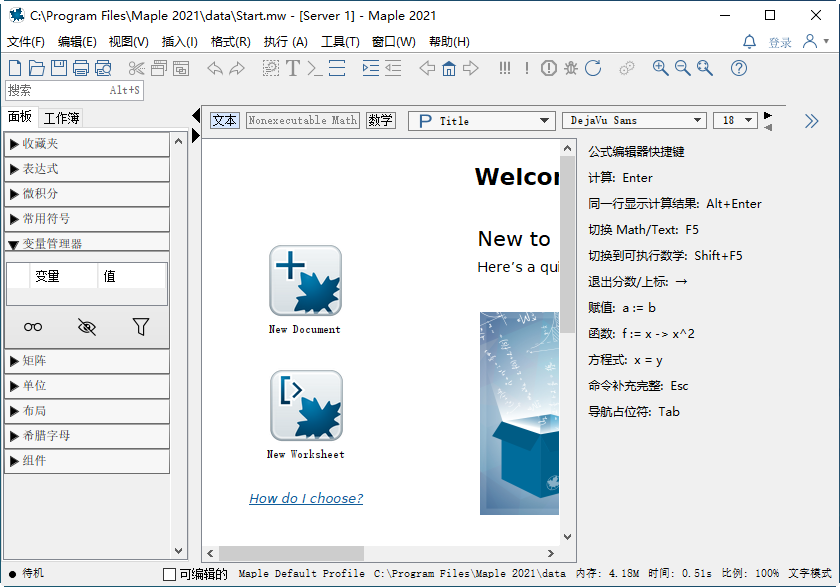 Maplesoft Maple2021最新版截图3