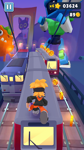 地铁跑酷国际服体验服2026(Subway Surf)截图