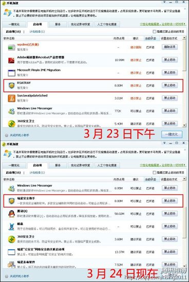 瑞星微博曝360作恶:诱导用户禁对手软件启动